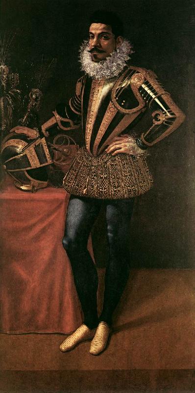 FIGINO, Giovanni Ambrogio Portrait of Lucio Foppa  tu oil painting image